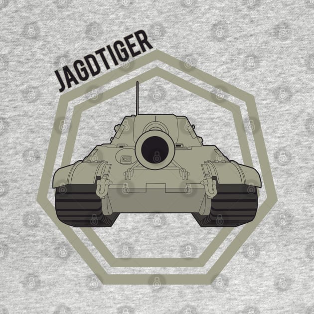 German heavy tank destroyer Jagdtiger by FAawRay